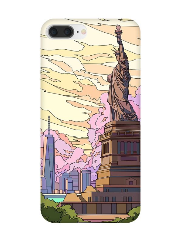 Чохол на iPhone 7 Plus/8 Plus :: Статуя Свободи (принт 331)