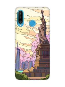 Чохол на Huawei P30 Lite :: Статуя Свободи (принт 331)