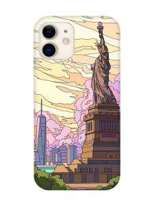 Чохол на iPhone 12 mini :: Статуя Свободи (принт 331)