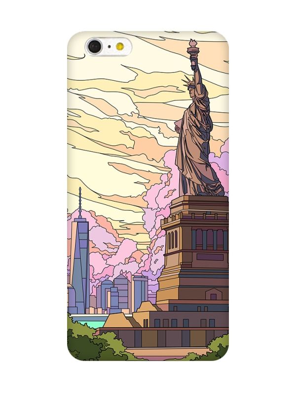 Чохол на iPhone 6+/6 Plus :: Статуя Свободи (принт 331)