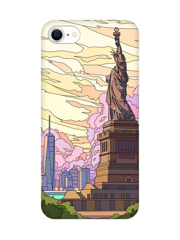 Чохол на iPhone SE 2020 :: Статуя Свободи (принт 331)
