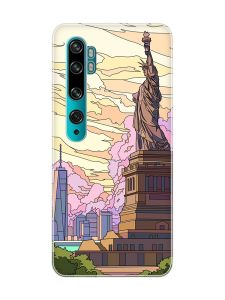 Чохол на Xiaomi Mi Note 10/Note 10 Pro :: Статуя Свободи (принт 331)