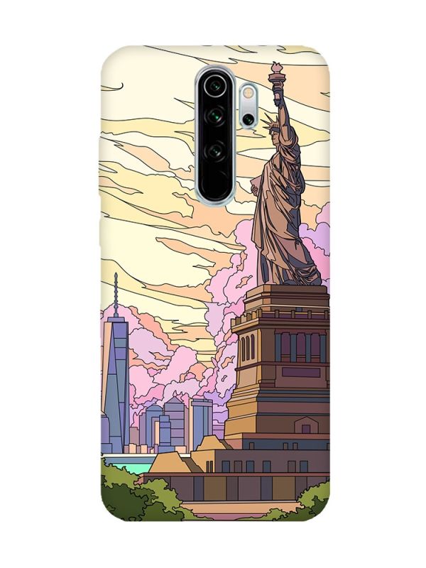 Чохол на Xiaomi Redmi Note 8 Pro :: Статуя Свободи (принт 331)