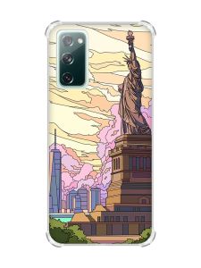 Чохол з потовщеними кутами на Galaxy S20 FE :: Статуя Свободи (принт 331)