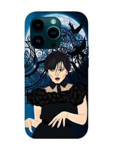 Чохол з червоними боками на Apple iPhone 14 Pro :: Танець. Венздей (принт 212)