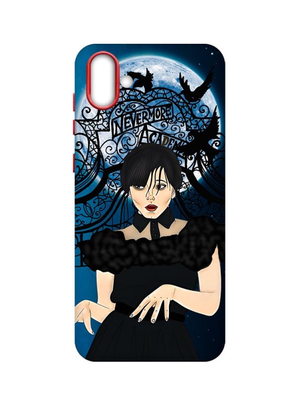Чохол з червоними боками на Samsung Galaxy A04 :: Танець. Венздей (принт 212)