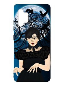 Чохол з червоними боками на Samsung Galaxy A32 :: Танець. Венздей (принт 212)