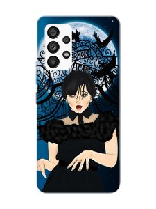 Чохол з червоними боками на Samsung Galaxy A53 4G/5G :: Танець. Венздей (принт 212)