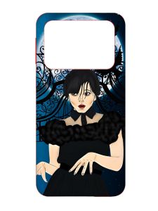 Чохол з червоними боками на Xiaomi Poco X4 Pro 5G :: Танець. Венздей (принт 212)