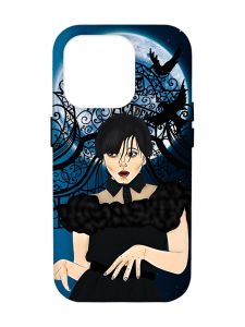 Чохол з чорними боками на Apple iPhone 14 Pro Max :: Танець. Венздей (принт 212)