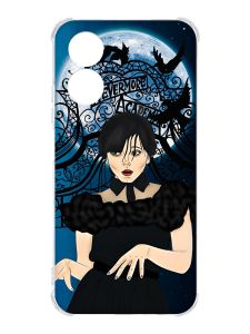 Чохол із потовщеними кутами на Oppo A17 :: Танець. Венздей (принт 212)