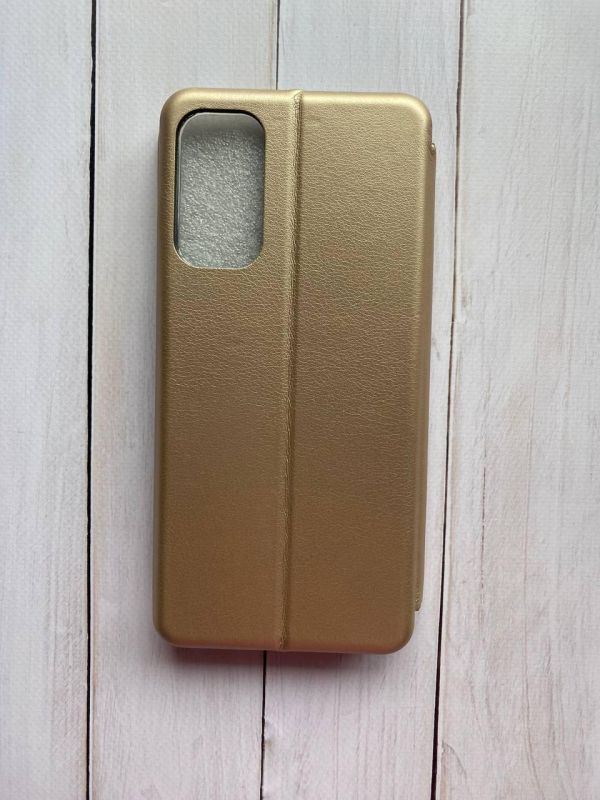Чохол-книжка з малюнком для Samsung Galaxy M13 4G Золотий :: Різнокольорові сердечка (принт 335)