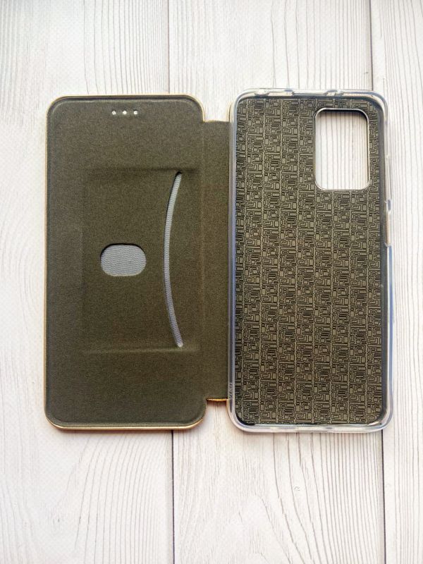 Чохол-книжка з малюнком для Xiaomi Redmi 10 Золотий :: Різнокольорові очі (принт 336)