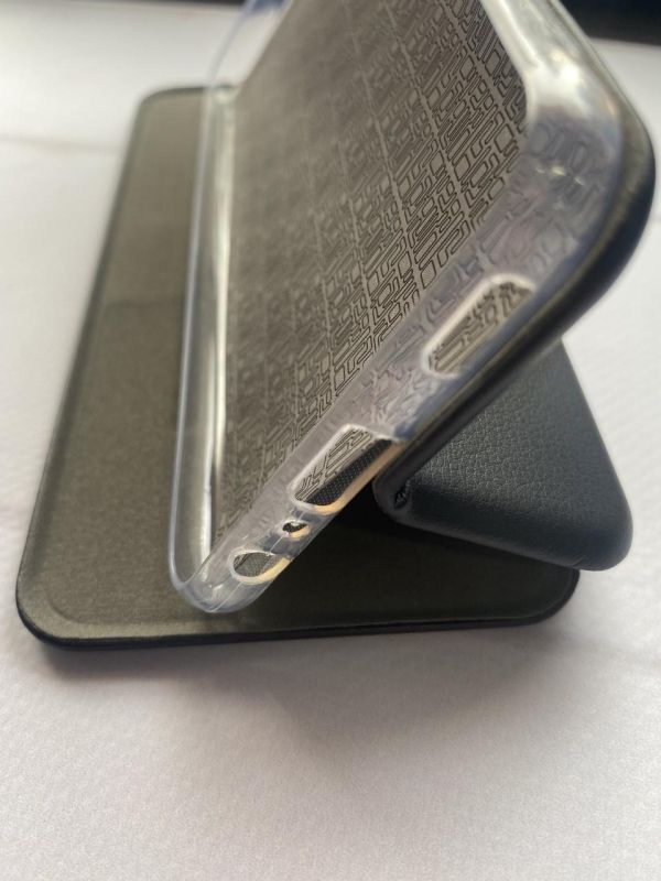 Чохол-книжка з малюнком для Samsung Galaxy A03s Чорний :: Різнокольорові очі (принт 336)