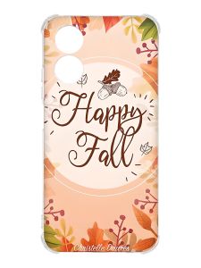 Чохол із потовщеними кутами на Oppo A17 :: Щасливої осені (принт 110)