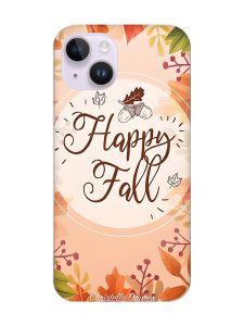 Магнітний чохол на iPhone 14 із підтримкою MagSafe :: Щасливої осені (принт 110)