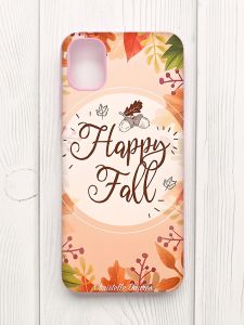 Чохол з рожевими боками на Samsung Galaxy A04E/A042 :: Щасливої осені (принт 110)