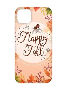 Чохол з чорними боками на Apple iPhone 14 Plus :: Щасливої осені (принт 110)