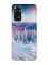 Чохол з бірюзовими боками на Xiaomi Redmi Note 11 :: Зимові гори (принт 163)