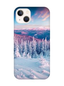 Магнітний чохол на iPhone 14 Plus із підтримкою MagSafe :: Зимові гори (принт 163)