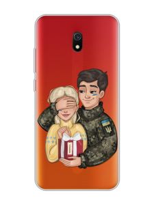 Прозорий чохол на Xiaomi Redmi 8A :: Подарунок Перемога (патріотичний принт 178)