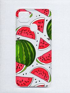 Чохол з потовщеними кутами на Xiaomi Redmi 9C/10A :: Кавуни (принт 341)