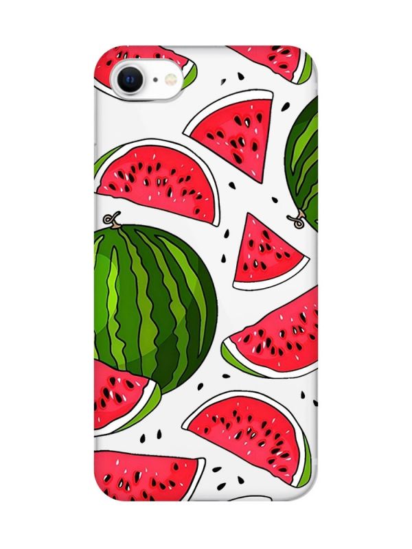 Прозорий чохол на iPhone SE 2020 :: Кавуни (принт 341)