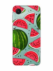 Прозорий чохол на Samsung Galaxy A03 Core / A032 :: Кавуни (принт 341)