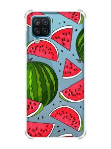 Чохол з потовщеними кутами на Samsung A12 4G :: Кавуни (принт 341)