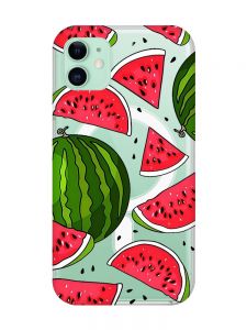 Магнітний чохол на iPhone 11 із підтримкою MagSafe :: Кавуни (принт 341)