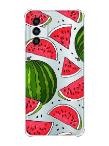 Чохол із потовщеними кутами на Samsung Galaxy M13 4G :: Кавуни (принт 341)