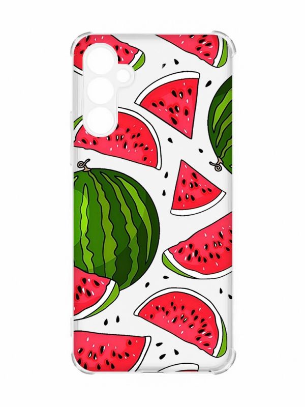 Чохол із потовщеними кутами на Samsung Galaxy A54 5G/A546 :: Кавуни (принт 341)