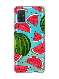 Прозорий чохол на Samsung Galaxy A51 :: Кавуни (принт 341)