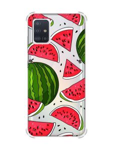 Чохол з потовщеними кутами на Samsung Galaxy A71/A715 :: Кавуни (принт 341)