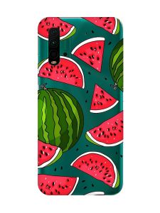 Прозорий чохол на Xiaomi Redmi 9T  :: Кавуни (принт 341)