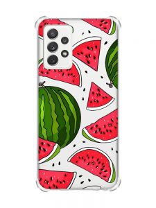 Чохол з потовщеними кутами на Samsung Galaxy A72 :: Кавуни (принт 341)