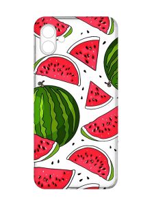 Прозорий чохол на Samsung Galaxy A04e/A042 :: Кавуни (принт 341)