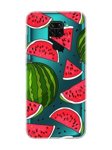 Прозорий чохол на Xiaomi Redmi Note 9 :: Кавуни (принт 341)