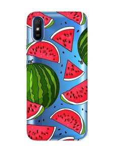 Прозорий чохол на Xiaomi Redmi 9A  :: Кавуни (принт 341)
