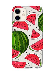 Прозорий чохол на iPhone 12 mini :: Кавуни (принт 341)