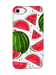 Прозорий чохол для iPhone 7, 8 :: Кавуни (принт 341)