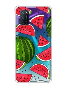 Чохол з потовщеними кутами на Oppo A52/A72/A92 :: Кавуни (принт 341)