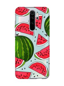 Прозорий чохол на Xiaomi Redmi Note 8 Pro :: Кавуни (принт 341)