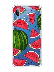 Чохол з потовщеними кутами на Samsung Galaxy A30 (2019) / A20 (2019) :: Кавуни (принт 341)