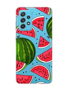 Прозорий чохол на Samsung Galaxy A52 :: Кавуни (принт 341)