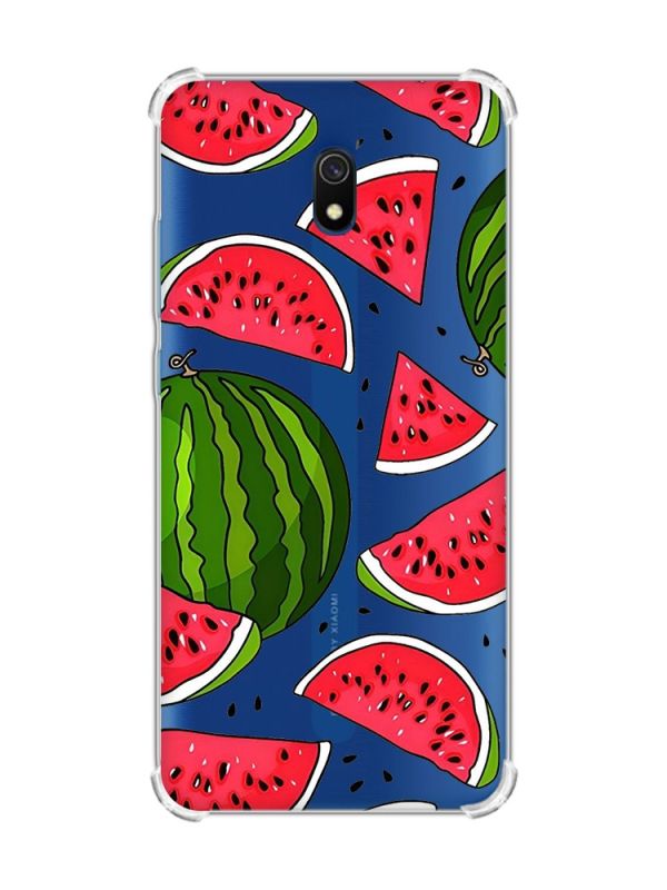 Чохол з потовщеними кутами на Xiaomi Redmi 8A :: Кавуни (принт 341)