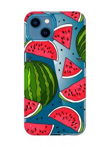 Прозорий чохол для iPhone 13 mini :: Кавуни (принт 341)