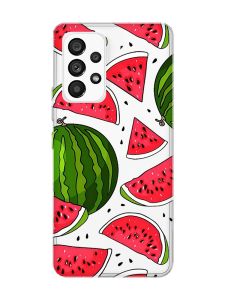 Прозорий чохол на Samsung Galaxy A53  :: Кавуни (принт 341)