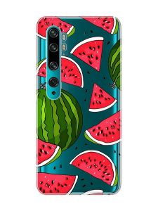 Прозорий чохол на Xiaomi Mi Note 10/Note 10 Pro :: Кавуни (принт 341)