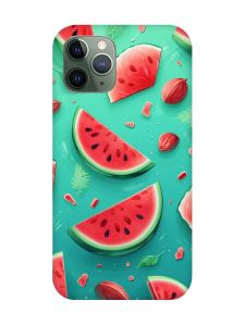 Чохол на iPhone 12 / 12 Pro :: Скибки кавуна (принт 340)